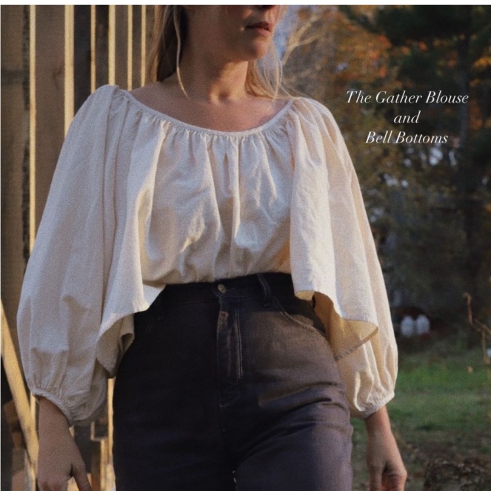 Rudy Jude - Gather Blouse - 100% Organic Cotton